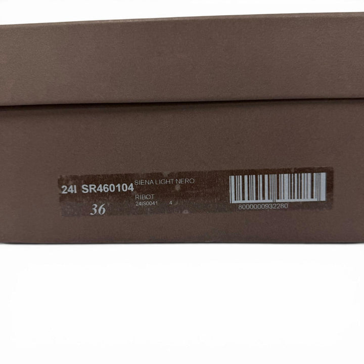 極美品☆SARTORE サルトル SIENA レザー ジョッキーブーツ ロングブーツ ブラック 36 イタリア製 レディース 箱・保存袋付き