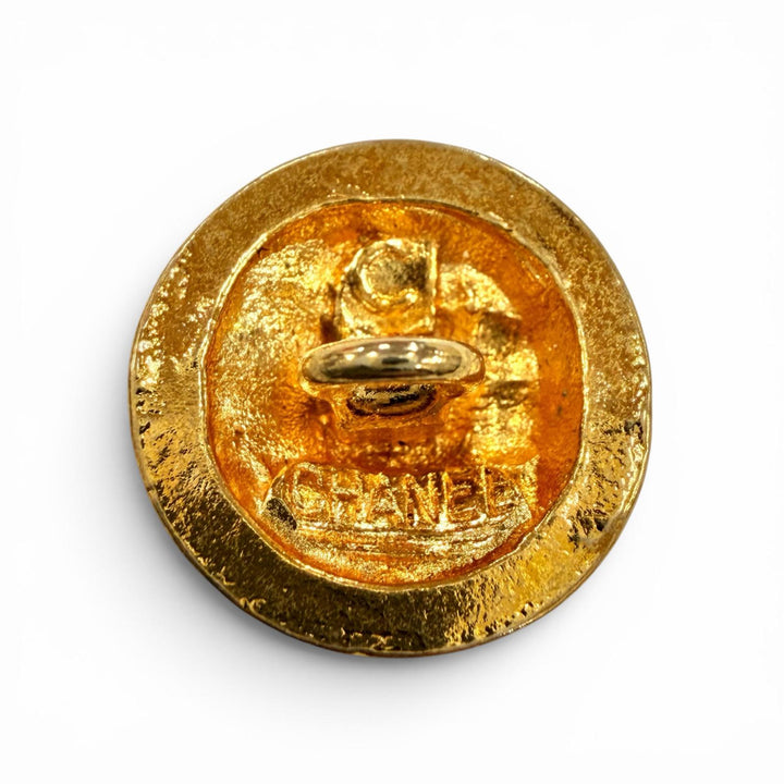 美品◇CHANEL シャネル ヴィンテージ ココマーク マトラッセ 金ボタン 32点セット ボタンセット ゴールド レディース