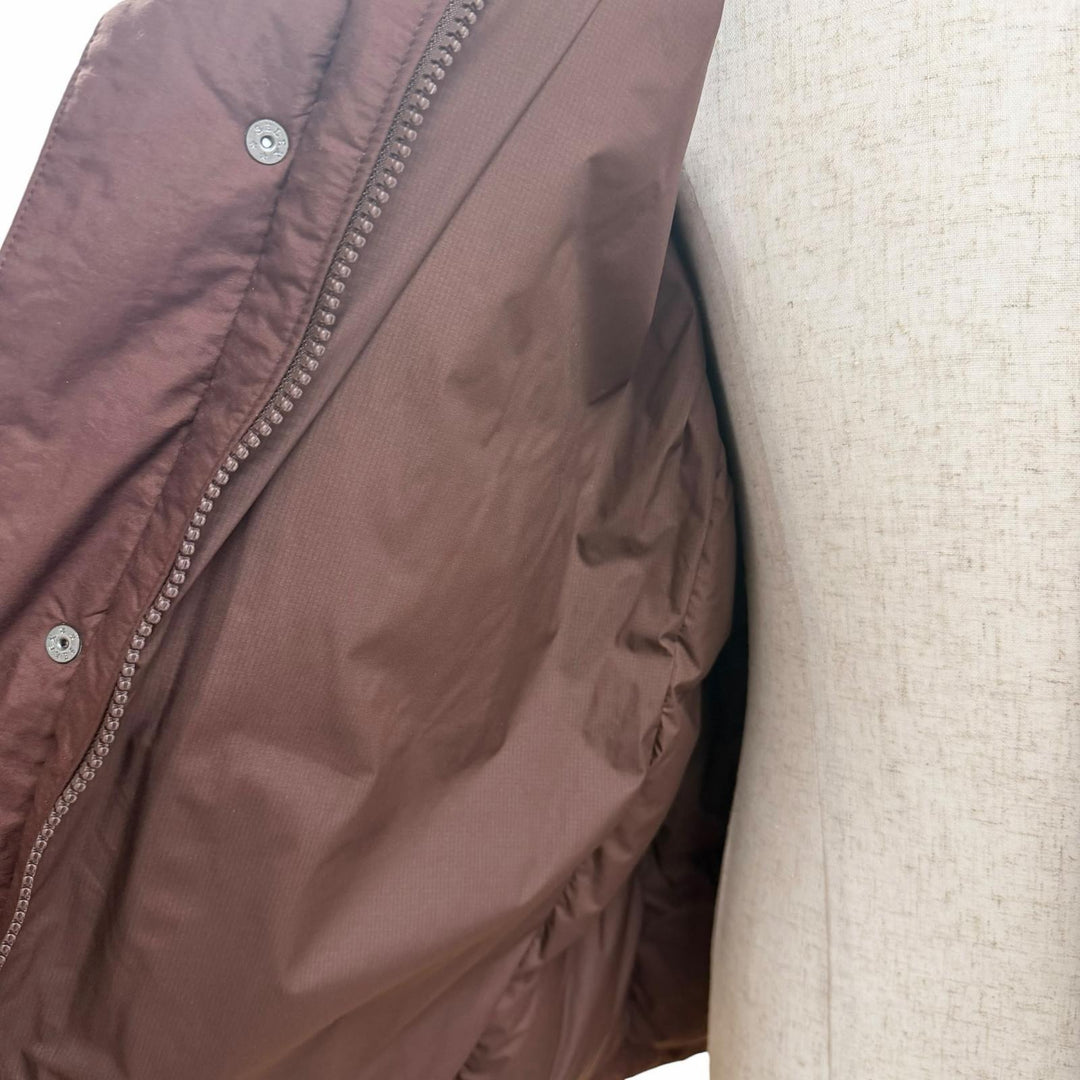未使用品□THE NORTH FACE ザ・ノースフェイス ND92360 Alteration Baffs Jacket WINDSTOPPER ダウンジャケット 茶 L 正規品 メンズ