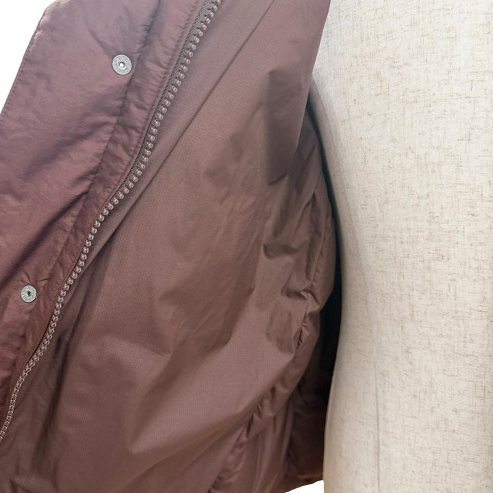 未使用品□THE NORTH FACE ザ・ノースフェイス ND92360 Alteration Baffs Jacket WINDSTOPPER ダウンジャケット 茶 L 正規品 メンズ