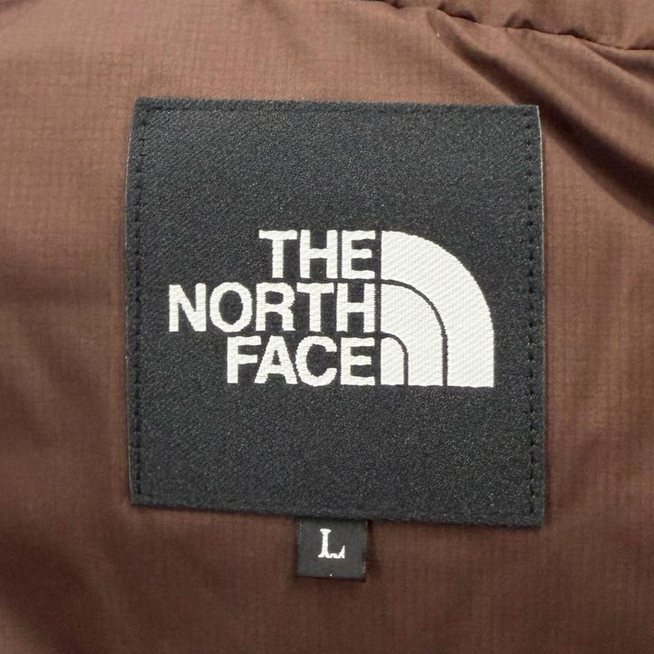 未使用品□THE NORTH FACE ザ・ノースフェイス ND92360 Alteration Baffs Jacket WINDSTOPPER ダウンジャケット 茶 L 正規品 メンズ