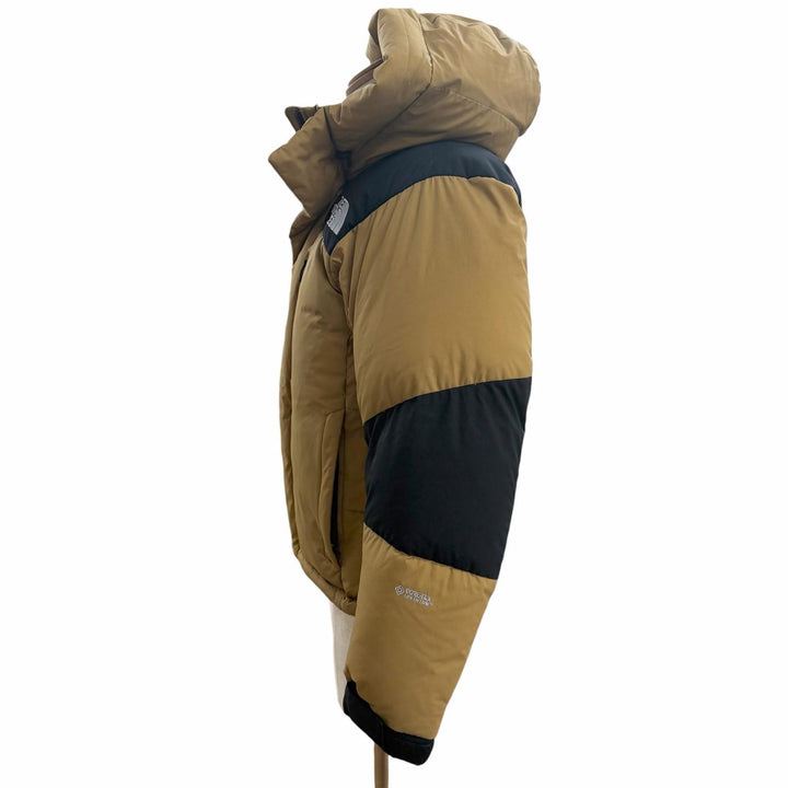 極美品□THE NORTH FACE ザ ノースフェイス ND91950 BALTRO LIGHT JACKET GORE-TEX フーデッド ダウンジャケット XS ベージュ 正規品