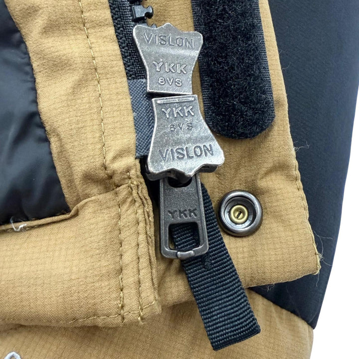 極美品□THE NORTH FACE ザ ノースフェイス ND91950 BALTRO LIGHT JACKET GORE-TEX フーデッド ダウンジャケット XS ベージュ 正規品