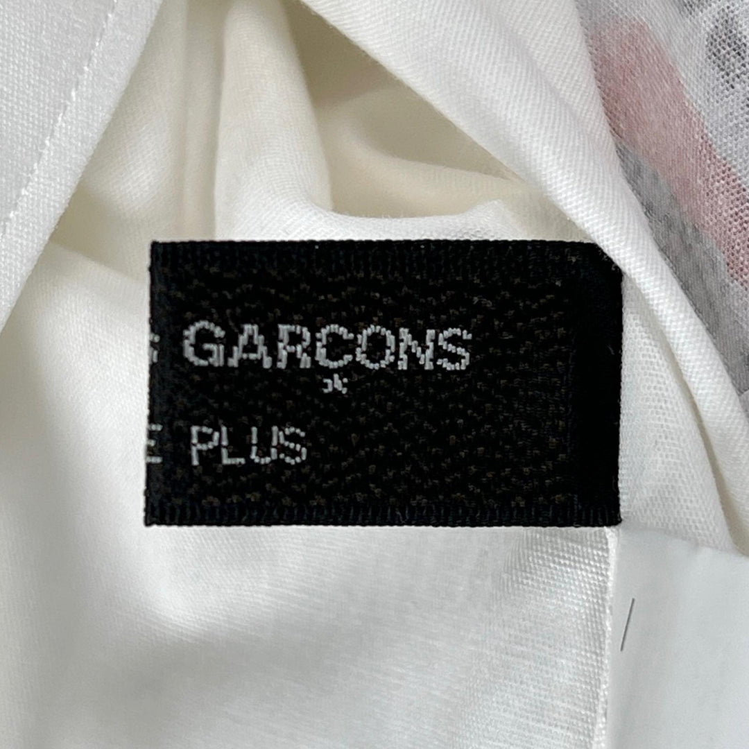 未使用品▲COMME des GARCONS HOMME PLUS コムデギャルソンオムプリュス PA-B012 コットン100% Mona Luison 長袖シャツ XS 日本製 正規品