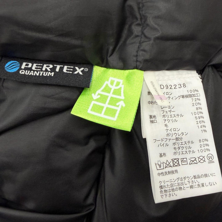 美品□THE NORTH FACE ザ・ノースフェイス ND92238 ANTARCTICA PARKA GORE-TEX ファーフーデッド ダウンジャケット ブラック L 正規品