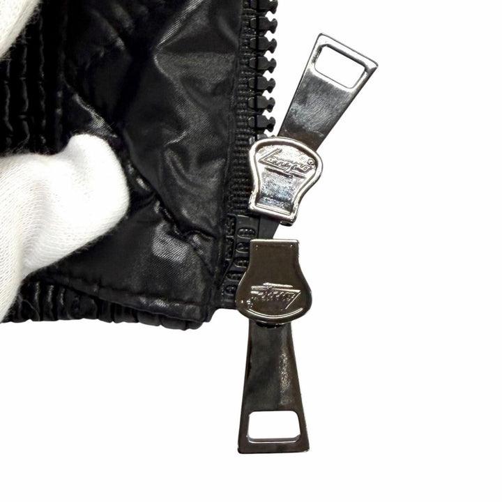 極美品★MONCLER モンクレール 20-21AW RUNIO ウール混 ロゴワッペン付 ツイード切替 フーディ ダウンジャケット マルチ 0 正規品