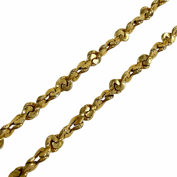 美品◇YVES SAINT LAURENT イヴ・サンローラン ヴィンテージ ボール ネックレス ペンダント アクセサリー ゴールド レディース