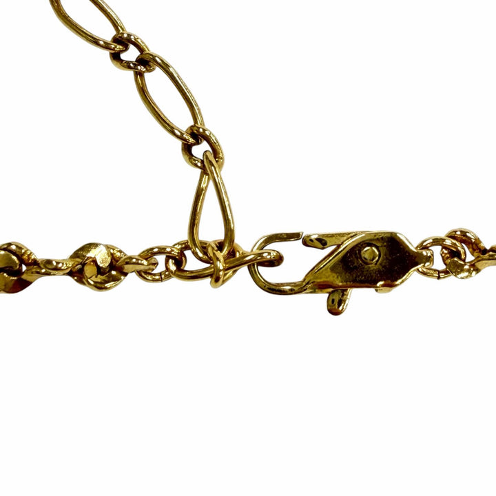 美品◇YVES SAINT LAURENT イヴ・サンローラン ヴィンテージ ボール ネックレス ペンダント アクセサリー ゴールド レディース
