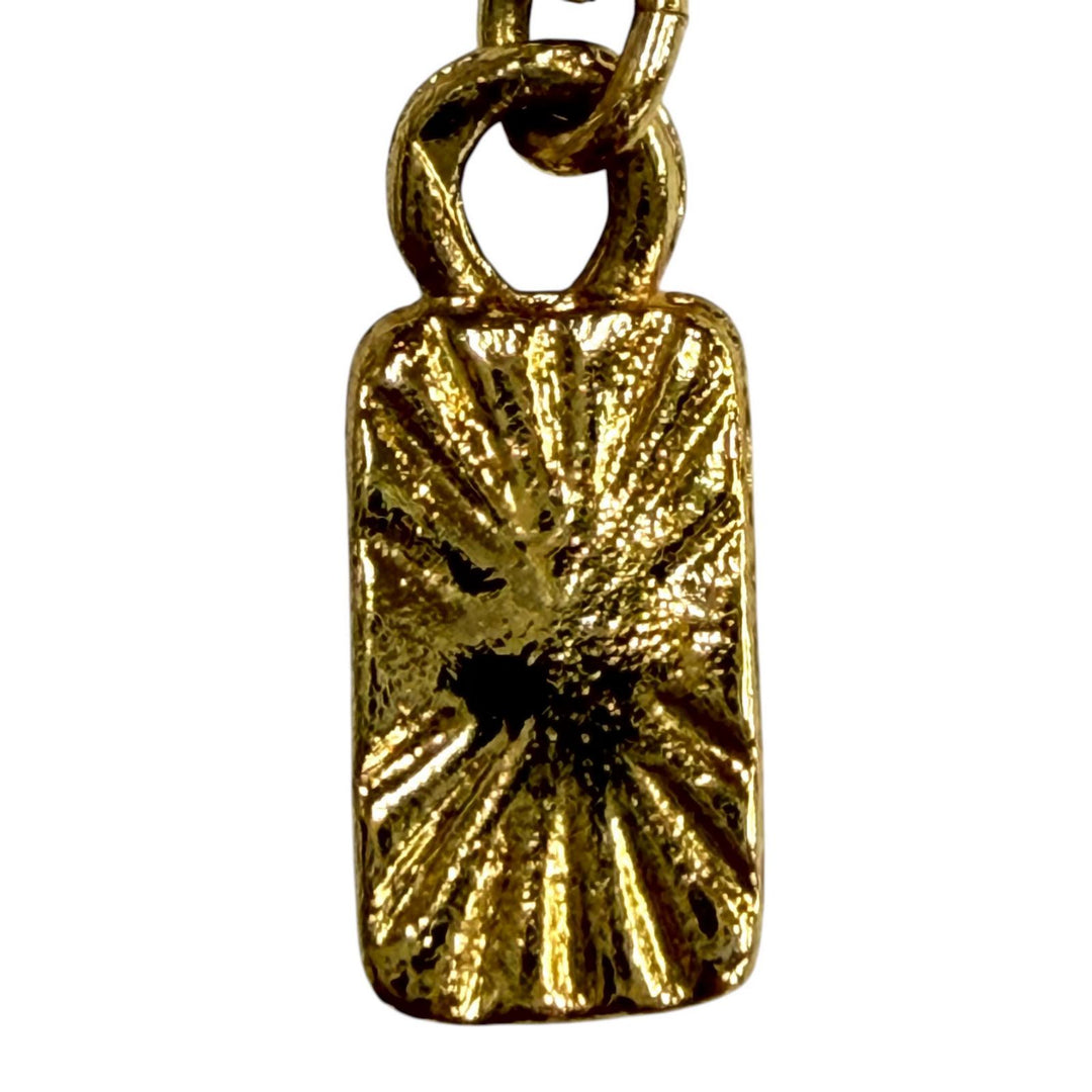 美品◇YVES SAINT LAURENT イヴ・サンローラン ヴィンテージ ボール ネックレス ペンダント アクセサリー ゴールド レディース