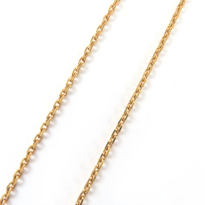 美品☆Christian Dior クリスチャンディオール N3480WOMMP Dior Destiny マザーオブパール スター・クローバー ネックレス ゴールド