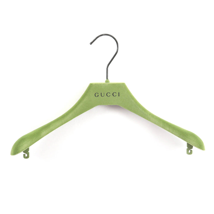 未使用品△GUCCI グッチ 669525 GGチェーン ボタン付き 中綿入り ウール ロング コート ネイビー 38 イタリア製 正規品 ハンガー付き