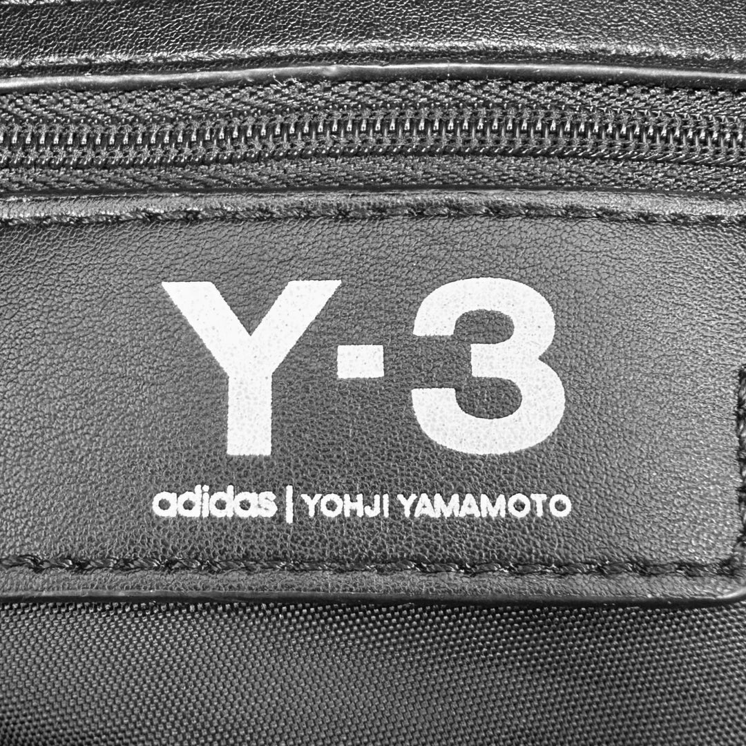 美品▲Y-3 ワイスリー 20SS GJ8285 adidas Yohji Yamamoto Backpack リュックサック デイパック ブラック ベトナム製 正規品 メンズ