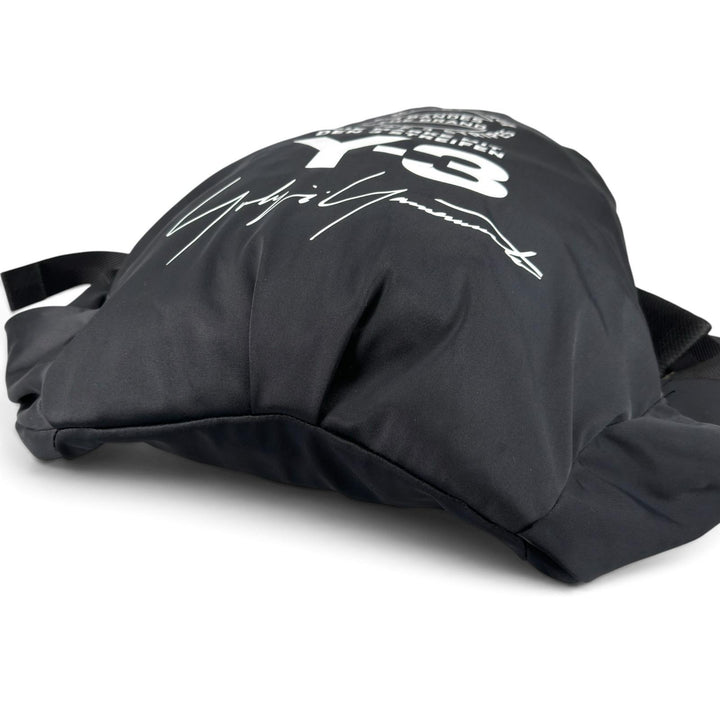 美品▲Y-3 ワイスリー 20SS GJ8285 adidas Yohji Yamamoto Backpack リュックサック デイパック ブラック ベトナム製 正規品 メンズ