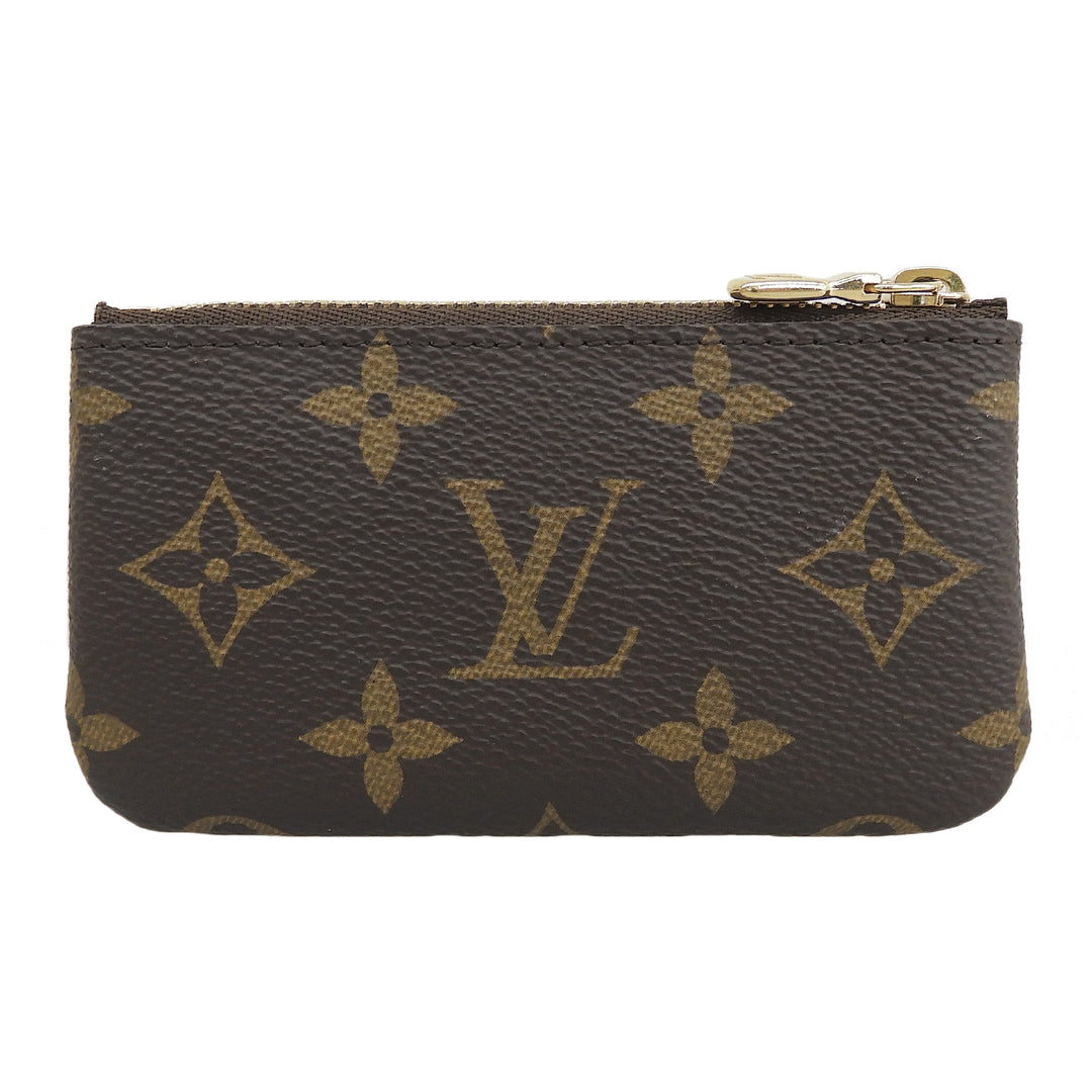 未使用品▲LOUIS VUITTON ルイヴィトン M62650 カード キーケース ポシェット クレ モノグラムキャンバス コインケース 仏製 箱・袋付き