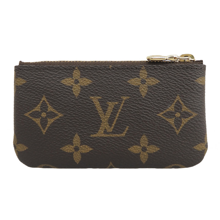 未使用品▲LOUIS VUITTON ルイヴィトン M62650 カード キーケース ポシェット クレ モノグラムキャンバス コインケース 仏製 箱・袋付き
