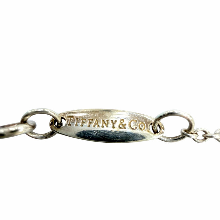 美品☆TIFFANY&amp;Co. ティファニー エルサペレッティ ダイヤモンド バイザヤードシングル ダイヤモンド ペンダント AG925 重量1.6g 箱袋付