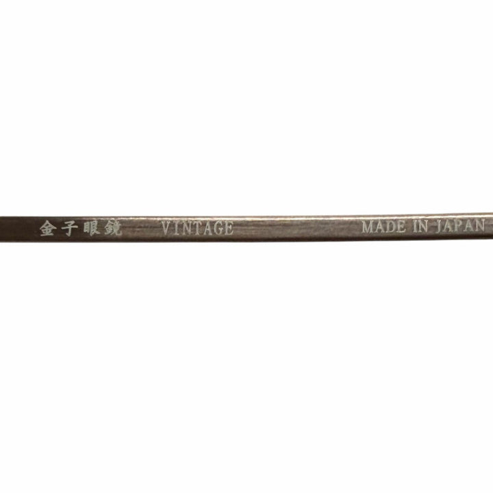 極美品□金子眼鏡 カネコガンキョウ KV-78L VINTAGEシリーズ ボストン 2026年1月購入品 メガネ 眼鏡 アイウェア 47□22-142 日本製