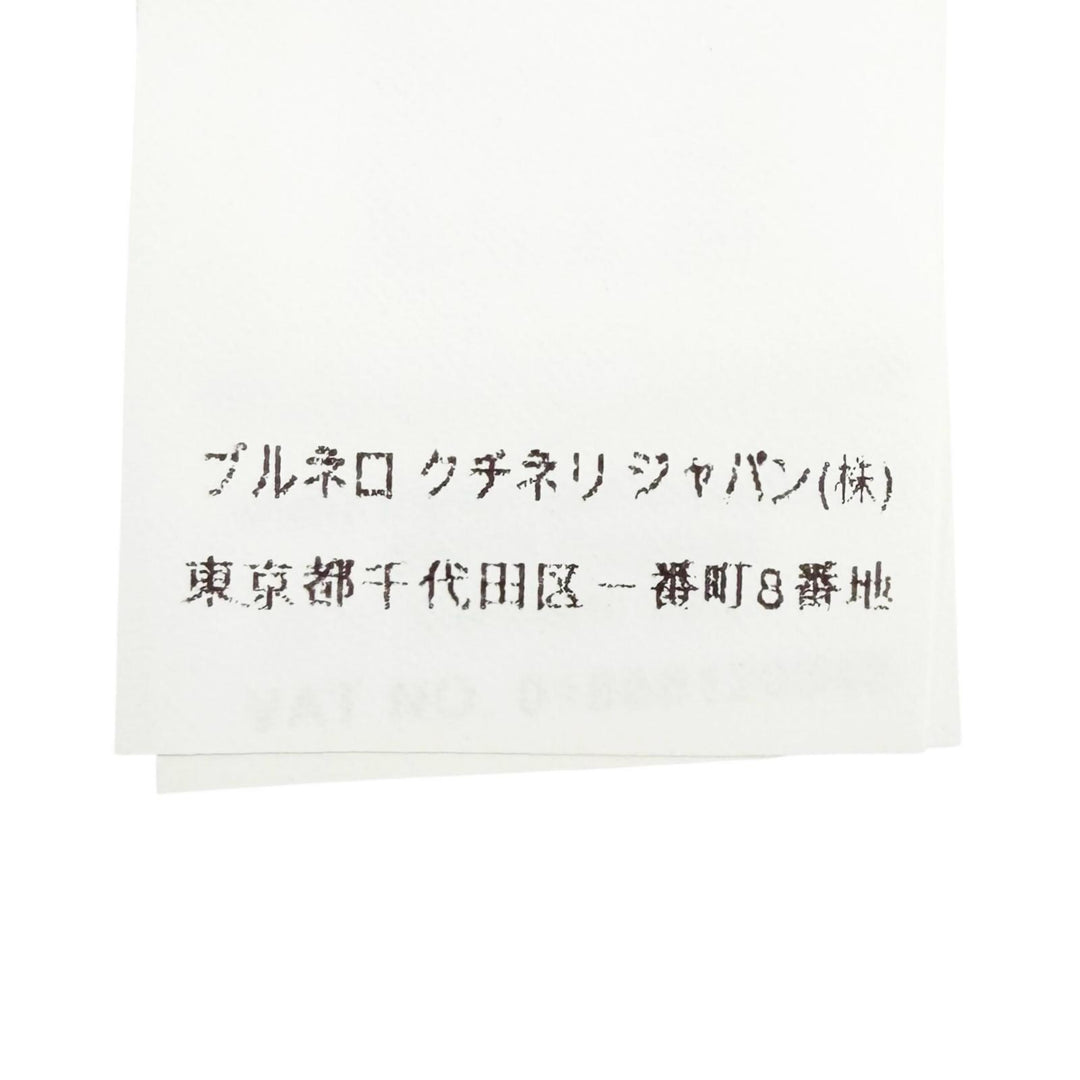 美品△Brunello Cucinelli ブルネロクチネリ モヘア アルパカ マルチボーダー柄 フリンジ ロング マフラー ホワイト カーキ 伊製 正規品