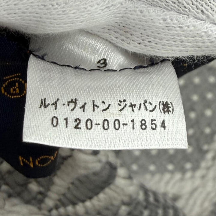 美品★LOUIS VUITTON ルイヴィトン M74742 エシャルプ ロゴマニア ウール シルク混 グリペルル フリンジ マフラー イタリア製 正規品