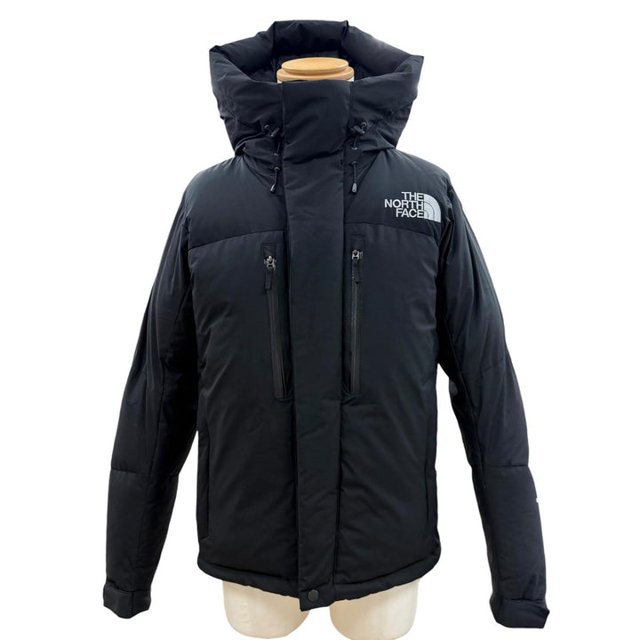極美品▼THE NORTH FACE ザ ノースフェイス ND91710 バルトロライト GORE-TEX WINDSTOPPER ロゴ刺繍 WZIPUP ダウンジャケット M 正規品