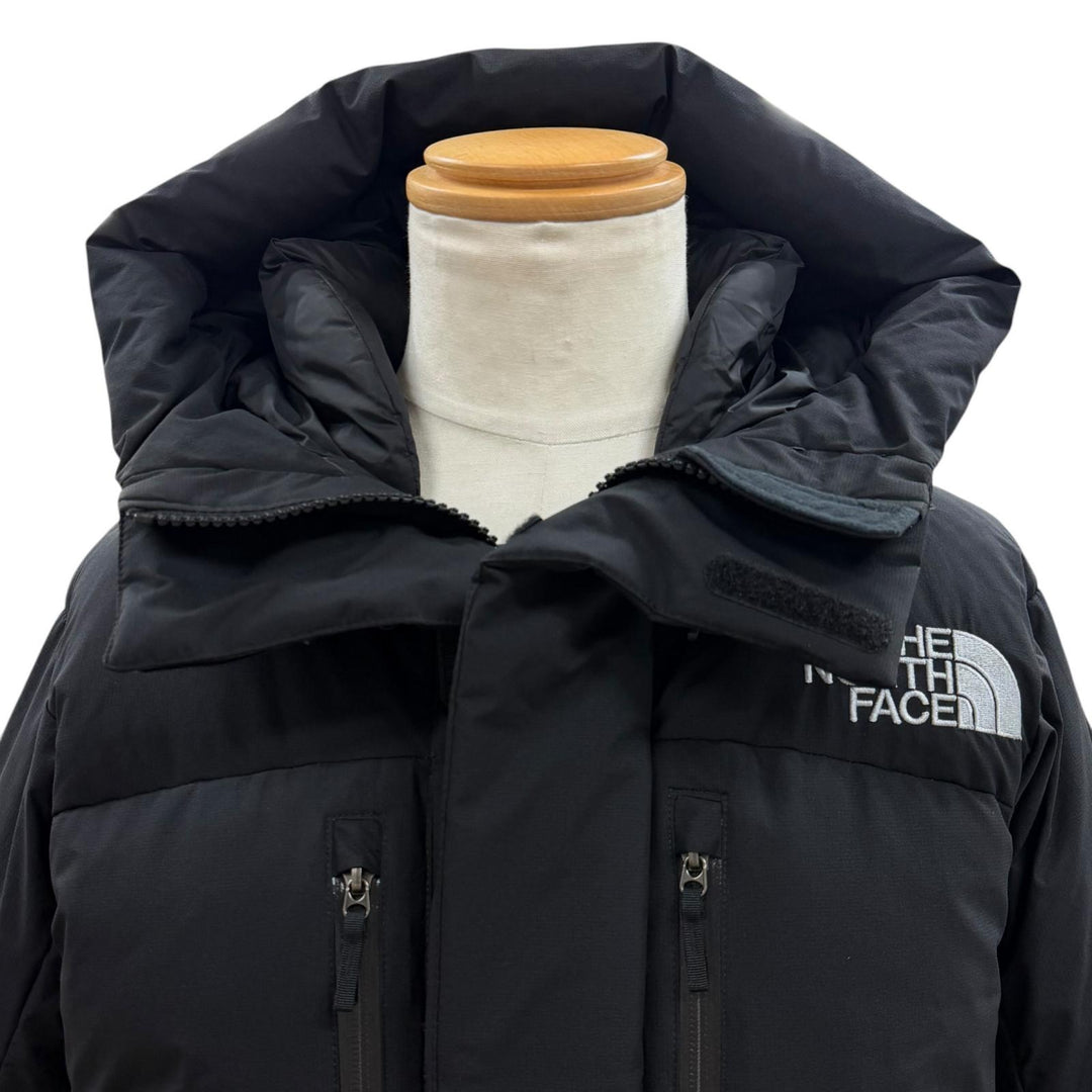 極美品▼THE NORTH FACE ザ ノースフェイス ND91710 バルトロライト GORE-TEX WINDSTOPPER ロゴ刺繍 WZIPUP ダウンジャケット M 正規品