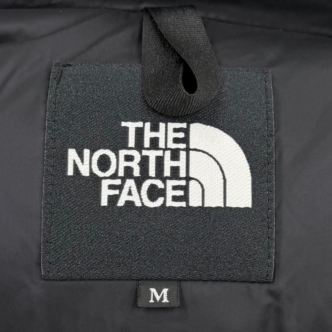 極美品▼THE NORTH FACE ザ ノースフェイス ND91710 バルトロライト GORE-TEX WINDSTOPPER ロゴ刺繍 WZIPUP ダウンジャケット M 正規品