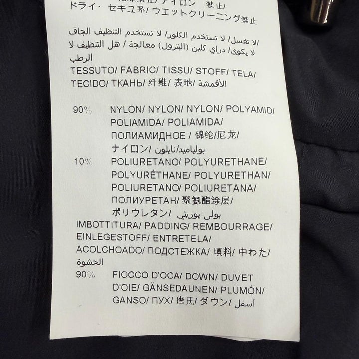 良品△TATRAS タトラス LTA8BM4496 POLITEAMA ポリテアマ ロゴワッペン フード付き WZIP ダウンコート ブラック 02 正規品 レディース