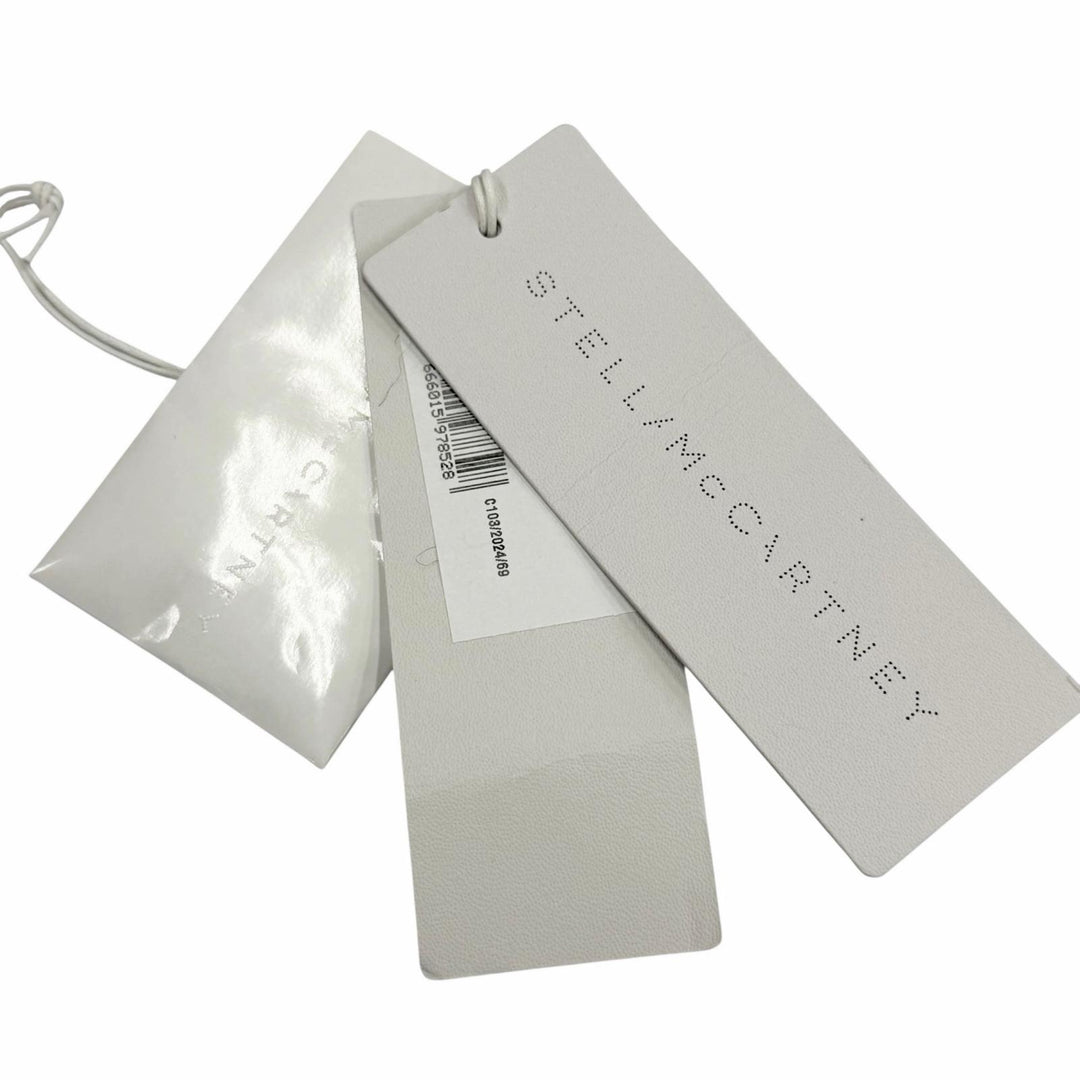 極美品△Stella McCartney ステラマッカートニー 2024年製 680088 3EU901 フェイクファーコート グレー 34 イタリア製 正規品 レディース
