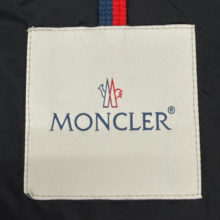 未使用品△MONCLER モンクレール DRUMS GILET カモフラージュ柄 迷彩柄 ダウンベスト ブラック グレー 8anni 130cm 正規品 キッズ