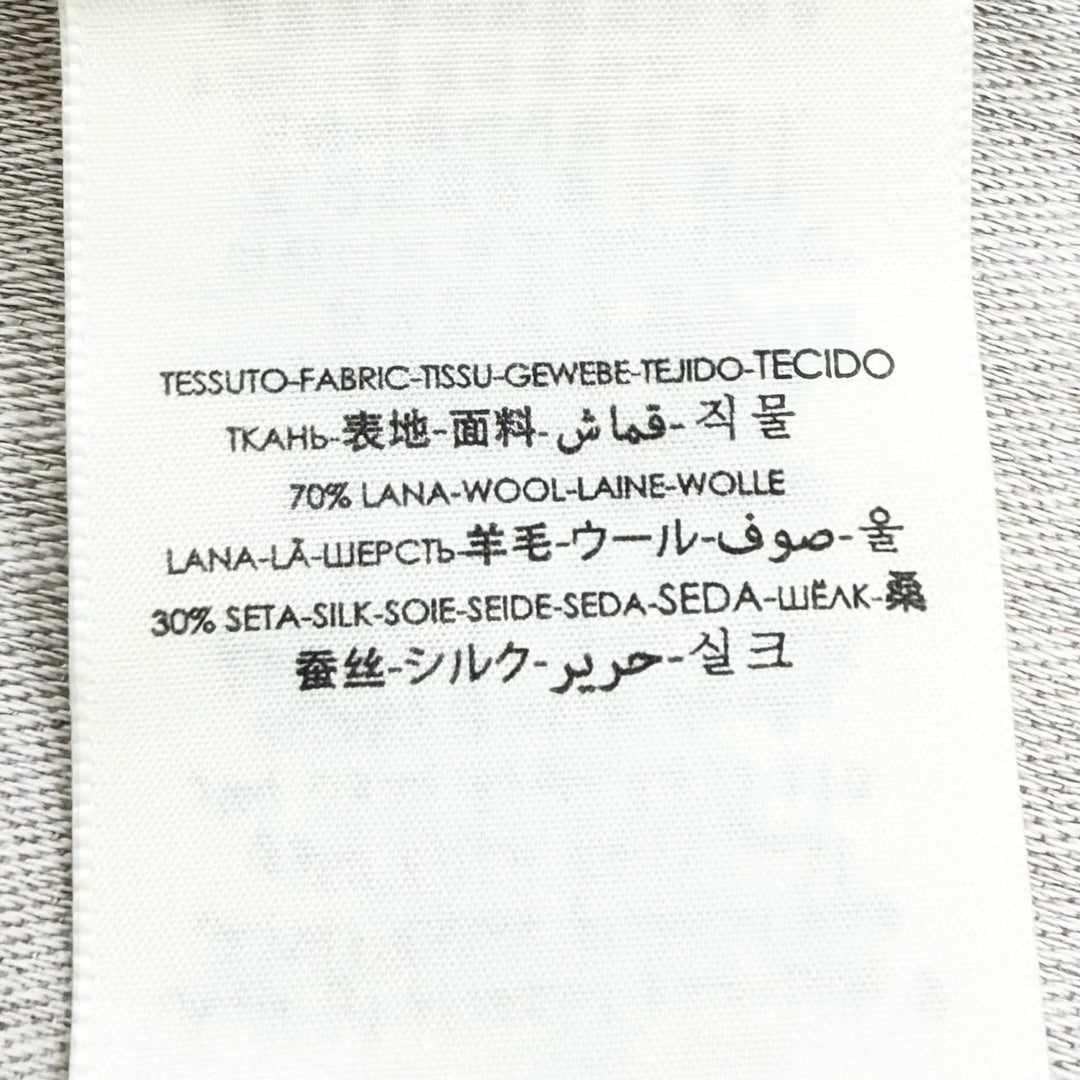 未使用品△GUCCI グッチ 165904 3G646 ウール シルク GGジャガード ミニフリンジ ショール ストール ベージュ 180×45 イタリア製 正規品