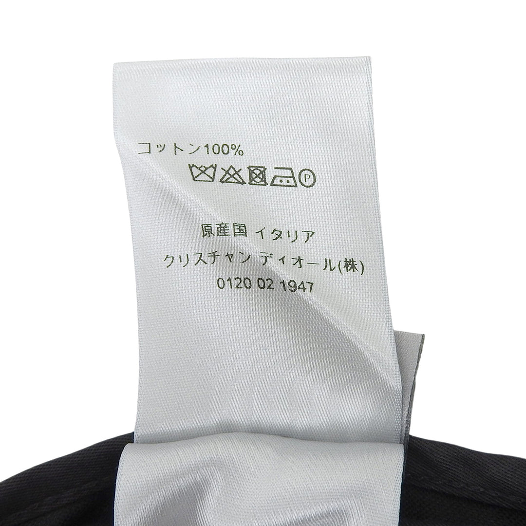未使用品▲DIOR ディオール 013C104A5127 コットン100％ CD刺繍 センタープレス スラックス パンツ グリーン 50 伊製 正規品 メンズ