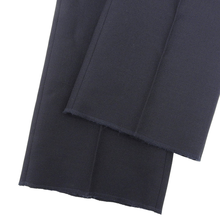 未使用品▲DIOR ディオール 013C120A4441 ウール モヘア センタープレス テーパードパンツ スラックス ダークネイビー 48 正規品 メンズ