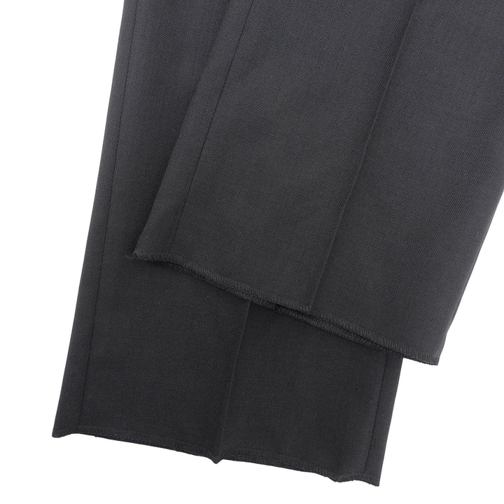 未使用品▲DIOR ディオール 013C120A4866 ウール100％ センタープレス テーパードパンツ スラックス 黒 44 イタリア製 正規品 メンズ