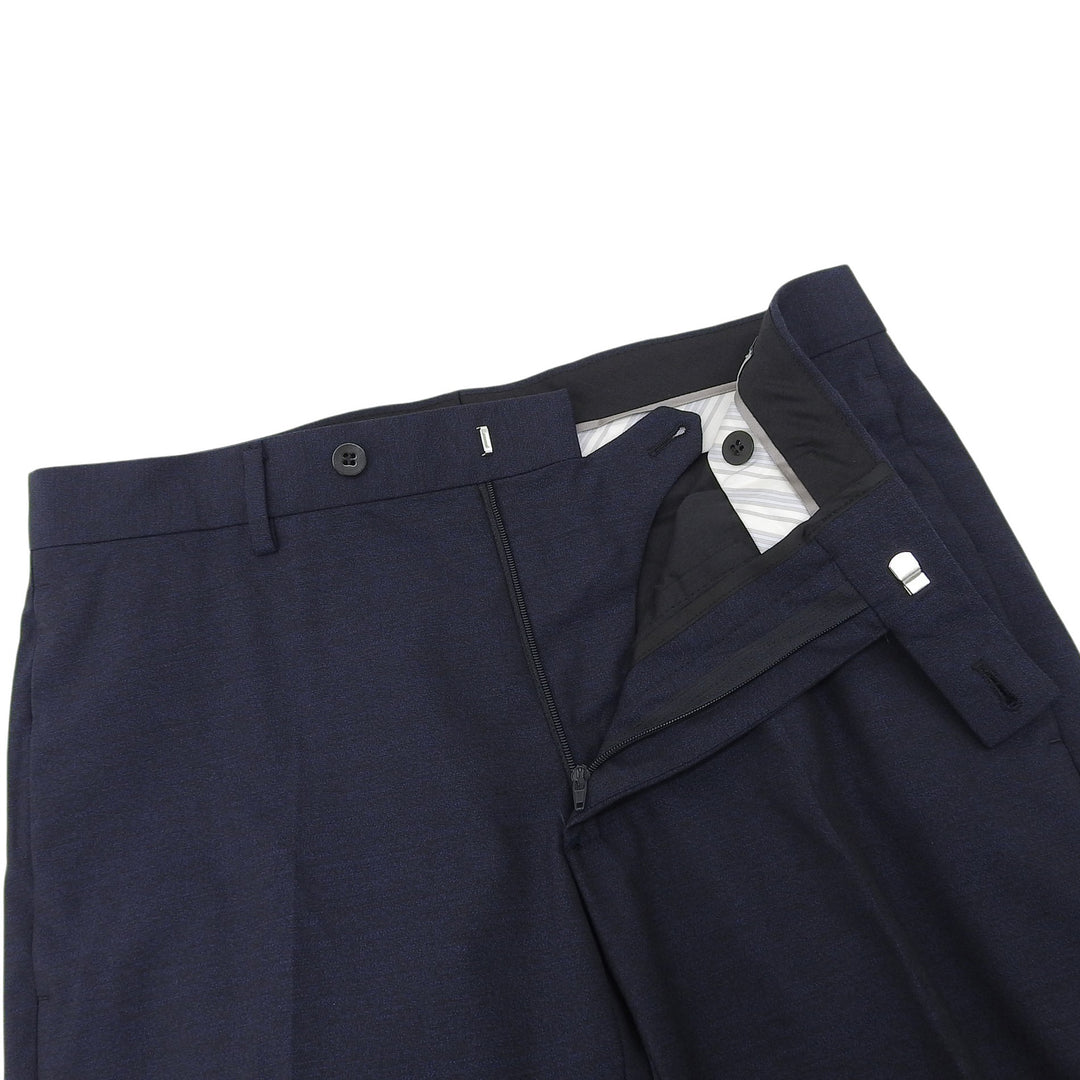 未使用品▲DIOR ディオール 633C720A4767 ウール シルク センタープレス テーパードパンツ スラックス ネイビー 44C 伊製 正規品 メンズ