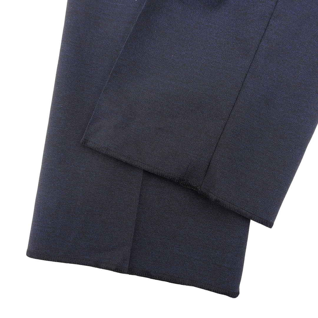 未使用品▲DIOR ディオール 633C720A4767 ウール シルク センタープレス テーパードパンツ スラックス ネイビー 44C 伊製 正規品 メンズ