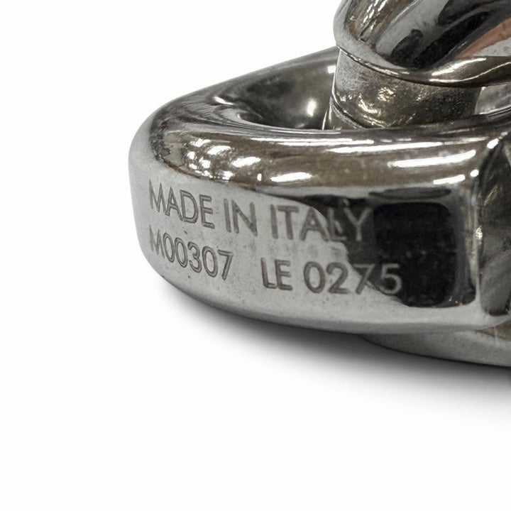 美品▼LOUIS VUITTON ルイヴィトン M00307 コリエ チェーン モノグラム ネックレス シルバー 伊製 メンズ アクセサリー 箱・保存袋付き