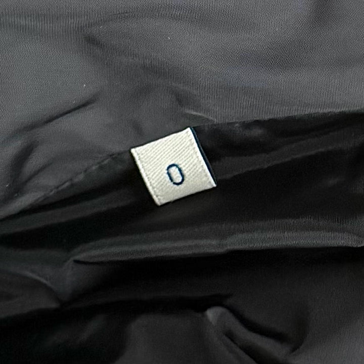 美品★MONCLER GENIUS 2 モンクレール ジーニアス 2 MERGULE メルグル FOXファー・フード・ロゴワッペン付 ZIP UP ダウンジャケット 0