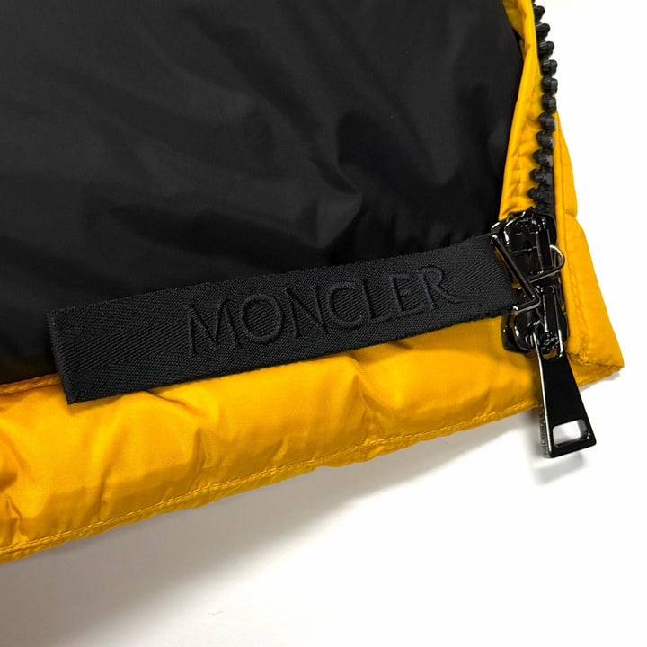 美品★MONCLER GENIUS 2 モンクレール ジーニアス 2 MERGULE メルグル FOXファー・フード・ロゴワッペン付 ZIP UP ダウンジャケット 0
