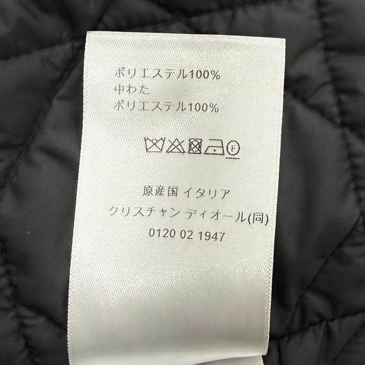 極美品★クリスチャンディオール 351M62A3332 コットン100％ マクロカナージュ キルティングライナー付 トレンチコート 44 正規品 袋付