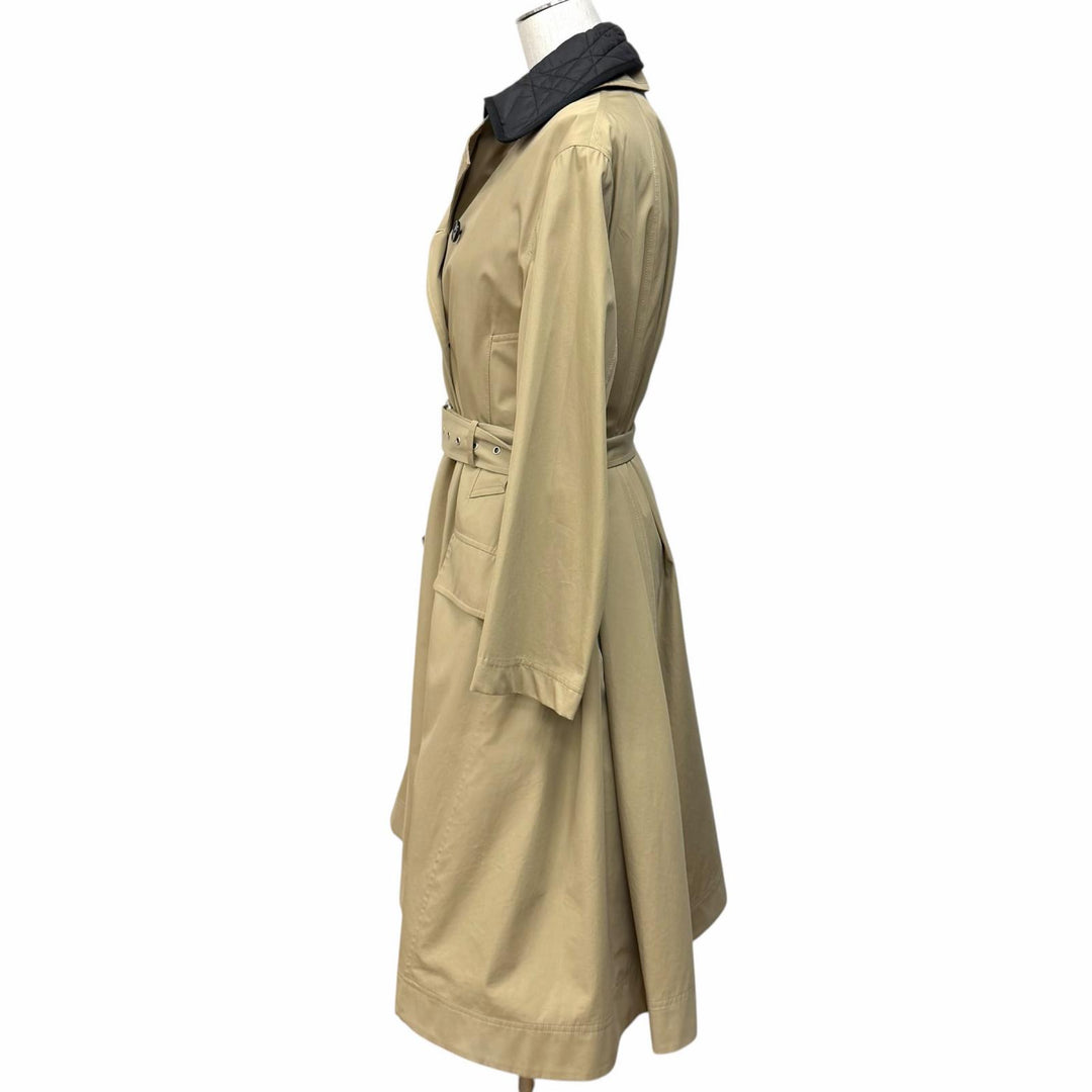 極美品★クリスチャンディオール 351M62A3332 コットン100％ マクロカナージュ キルティングライナー付 トレンチコート 44 正規品 袋付