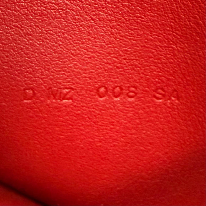 極美品★HERMES エルメス カレ ポケット ピンク ヴォースイフト ラウンドZIP ミニポーチ ポーチ D刻印 フランス製 レディース 箱付き