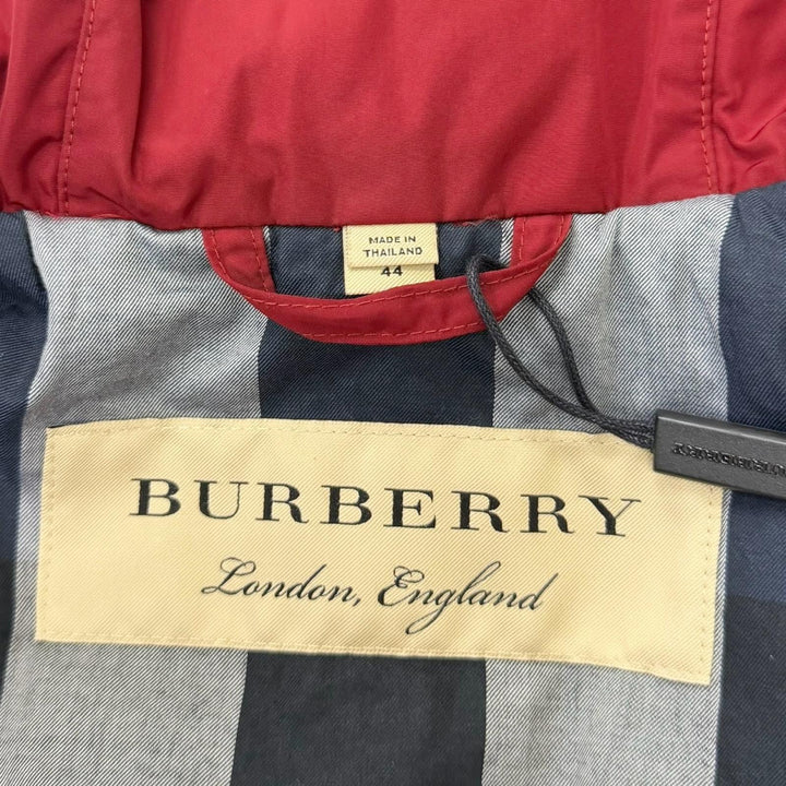 未使用品□BURBERRY バーバリー 4050699 裏地チェック柄 ライナー付き 3WAY チェスターコート ステンカラーコート ネイビー 44 正規品