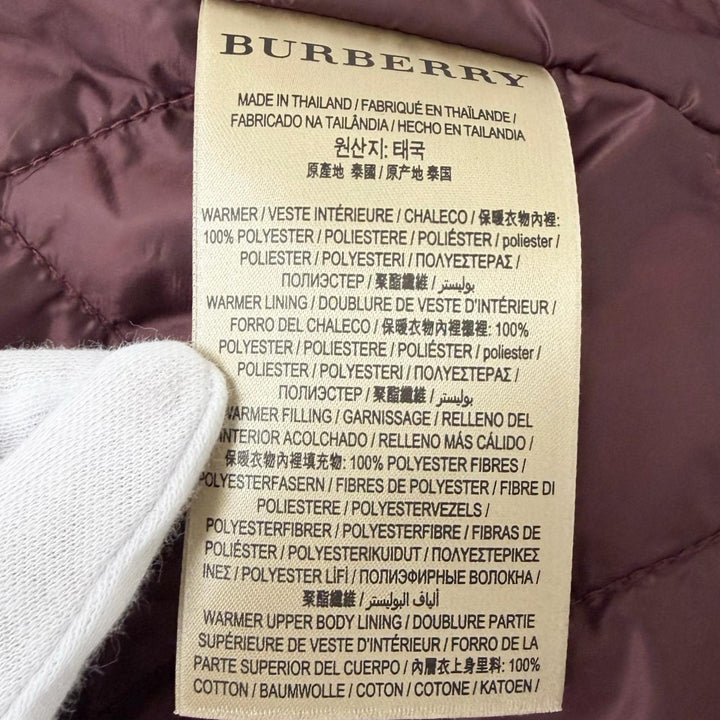 未使用品□BURBERRY バーバリー 4050699 裏地チェック柄 ライナー付き 3WAY チェスターコート ステンカラーコート ネイビー 44 正規品