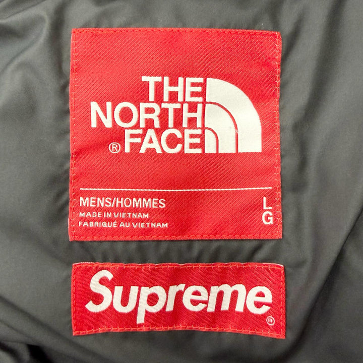 美品□Supreme THE NORTH FACE シュプリーム ザ・ノースフェイス NP521021I Steep Tech Apogee Jacket ダウンジャケット 黒 L 正規品