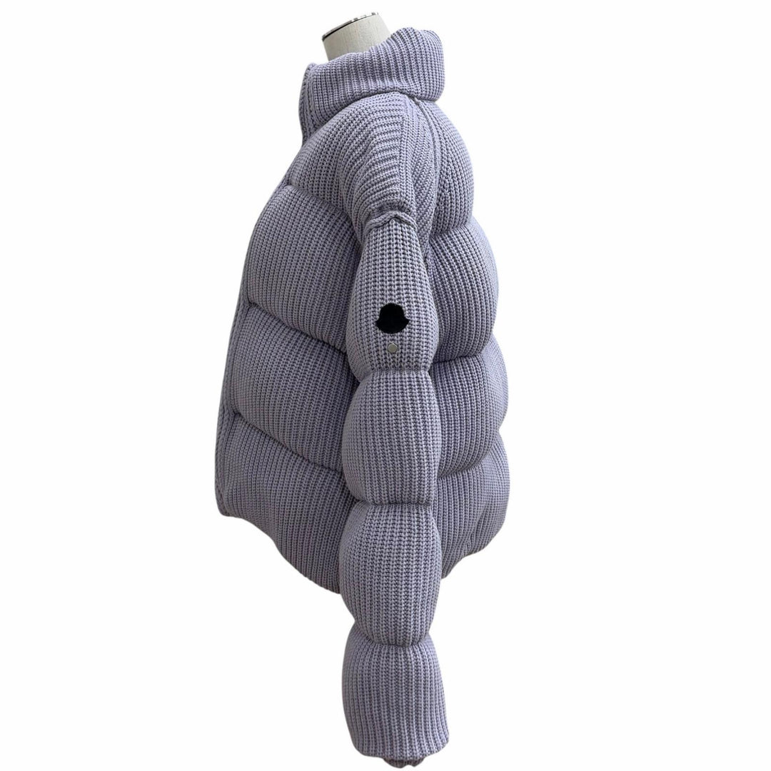 美品★モンクレール ジーニアス 6 モンクレール 1017 アリックス9SM 22-23AW GARDIGAN ロゴワッペン付 ZIP UP ダウンジャケット M 正規品