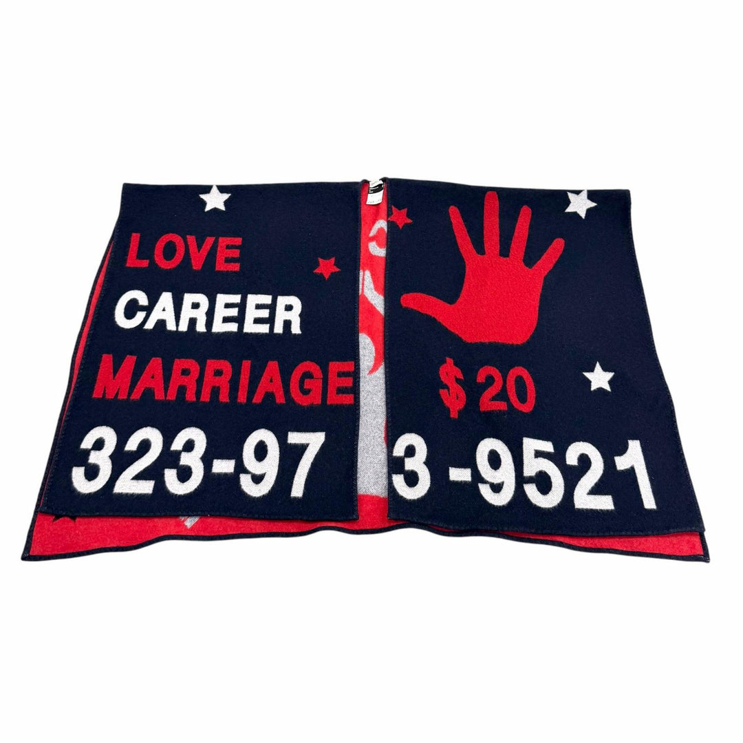 美品★MONCLER GENIUS 2 モンクレール ジーニアス 2 20-21AW UNI PONCHO PSYCHIC ADVISER LOVE CAREER MARRIAGE ウール ポンチョ 正規品