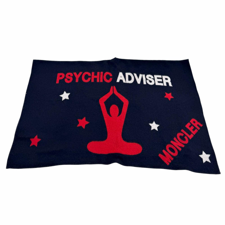 美品★MONCLER GENIUS 2 モンクレール ジーニアス 2 20-21AW UNI PONCHO PSYCHIC ADVISER LOVE CAREER MARRIAGE ウール ポンチョ 正規品