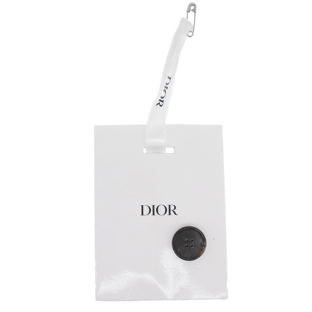 極美品▲Christian Dior クリスチャンディオール 121P50S3360 セーラーフロント ワイドパンツ パンツ ネイビー 42 正規品 レディース