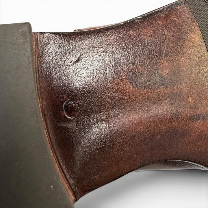 【ドンドン見直し】美品▼CROCKETT&amp;JONES クロケットアンドジョーンズ Belgrave ストレートチップ レースアップ 内羽根 レザーシューズ 6