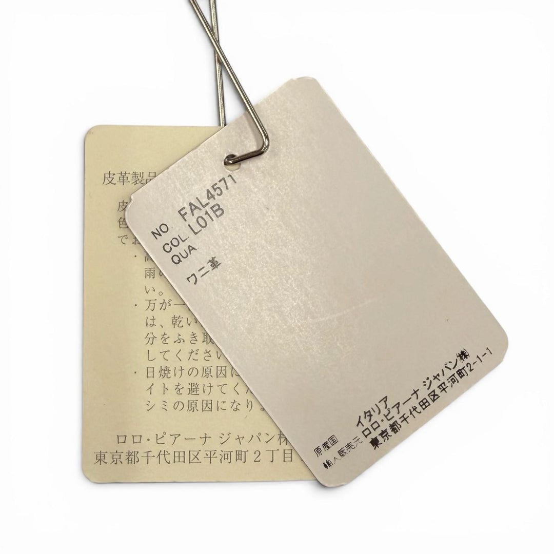 未使用品◇Loro Piana ロロピアーナ FAL4571 クロコダイル レザー キーケース キーホルダー レッド系 イタリア製 レディース 箱付き